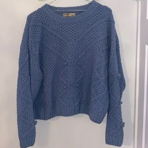 Light blue knitted sweater ⚡️SEND BEST OFFER⚡️